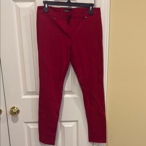 J. McLaughlin Vibrant Red Trousers